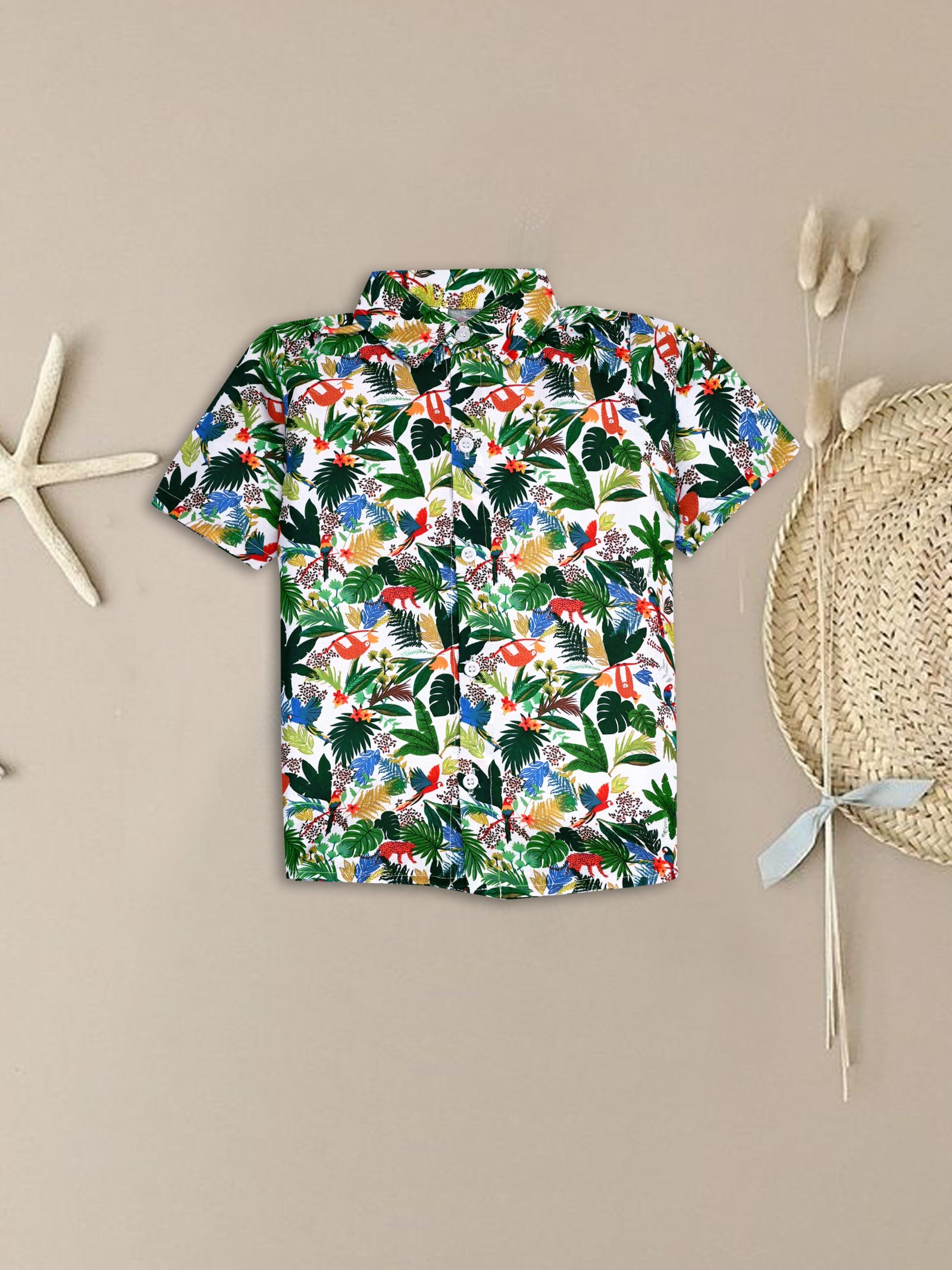 GODADI WALA Kidswear present a new born baby 1 pcs Cloth Pair set (WHITE & GREEN PAN DESIEN) - Image 5