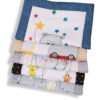GODADI WALA present a new born baby 1 pcs godadi set (5-g-darkblue panda-yellow truck- grey panda-black animal-grey hello meow)
