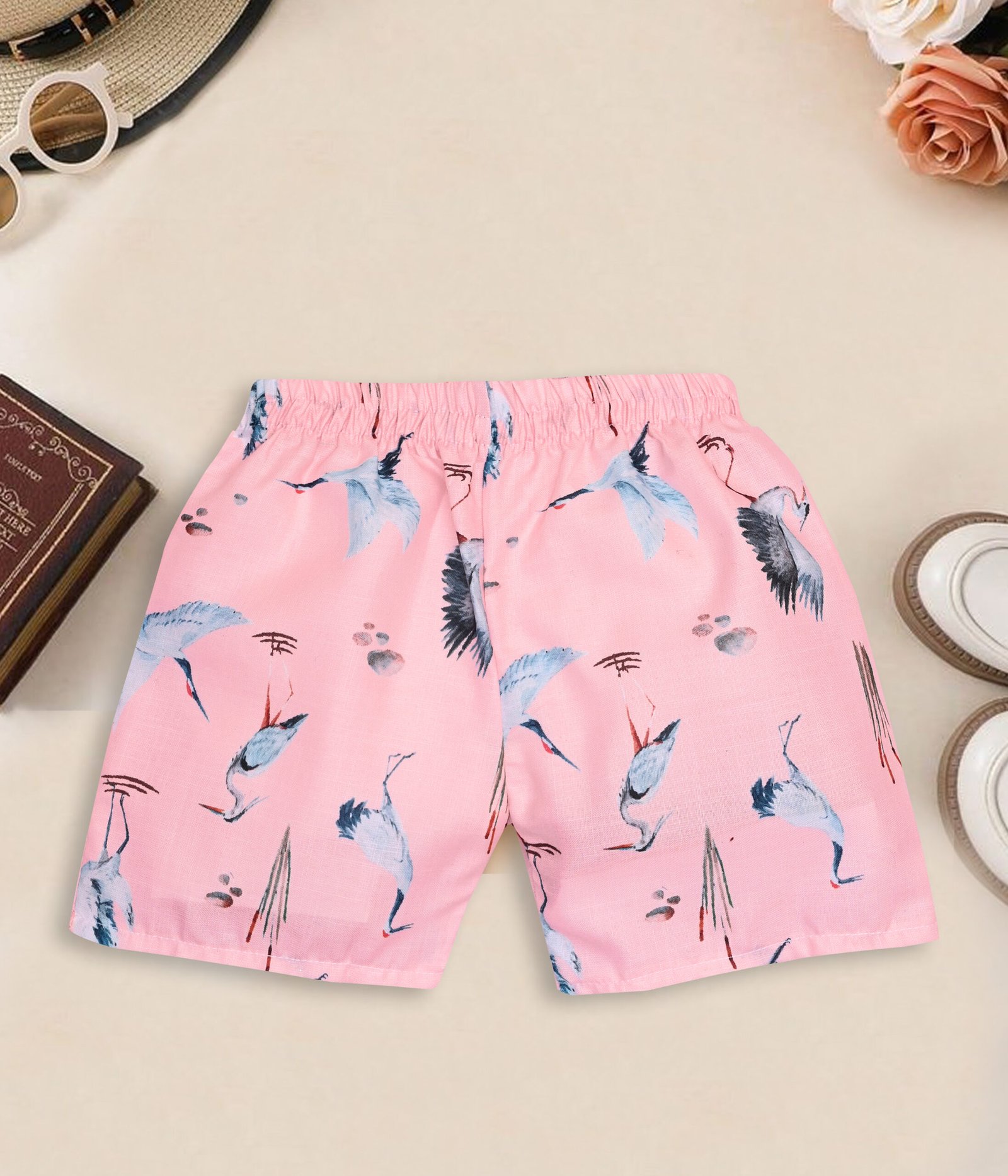 GODADI WALA Kidswear present a new born baby 1 pcs Cloth Pair set (PINK RAINBOW) - Image 5